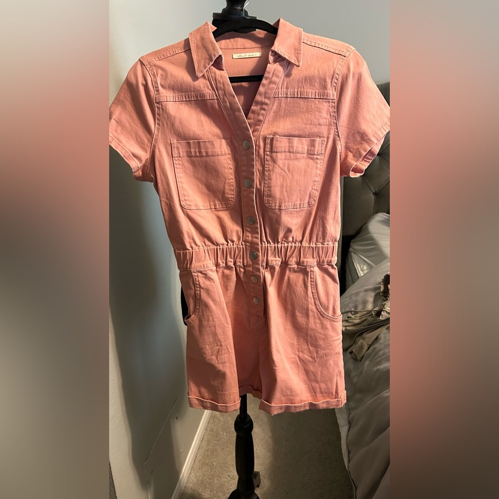 Altar’d State Denim Romper